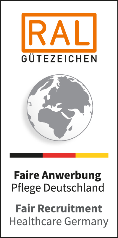RAL Gütezeichen - Faire Anwerbung Pflege Deutschland